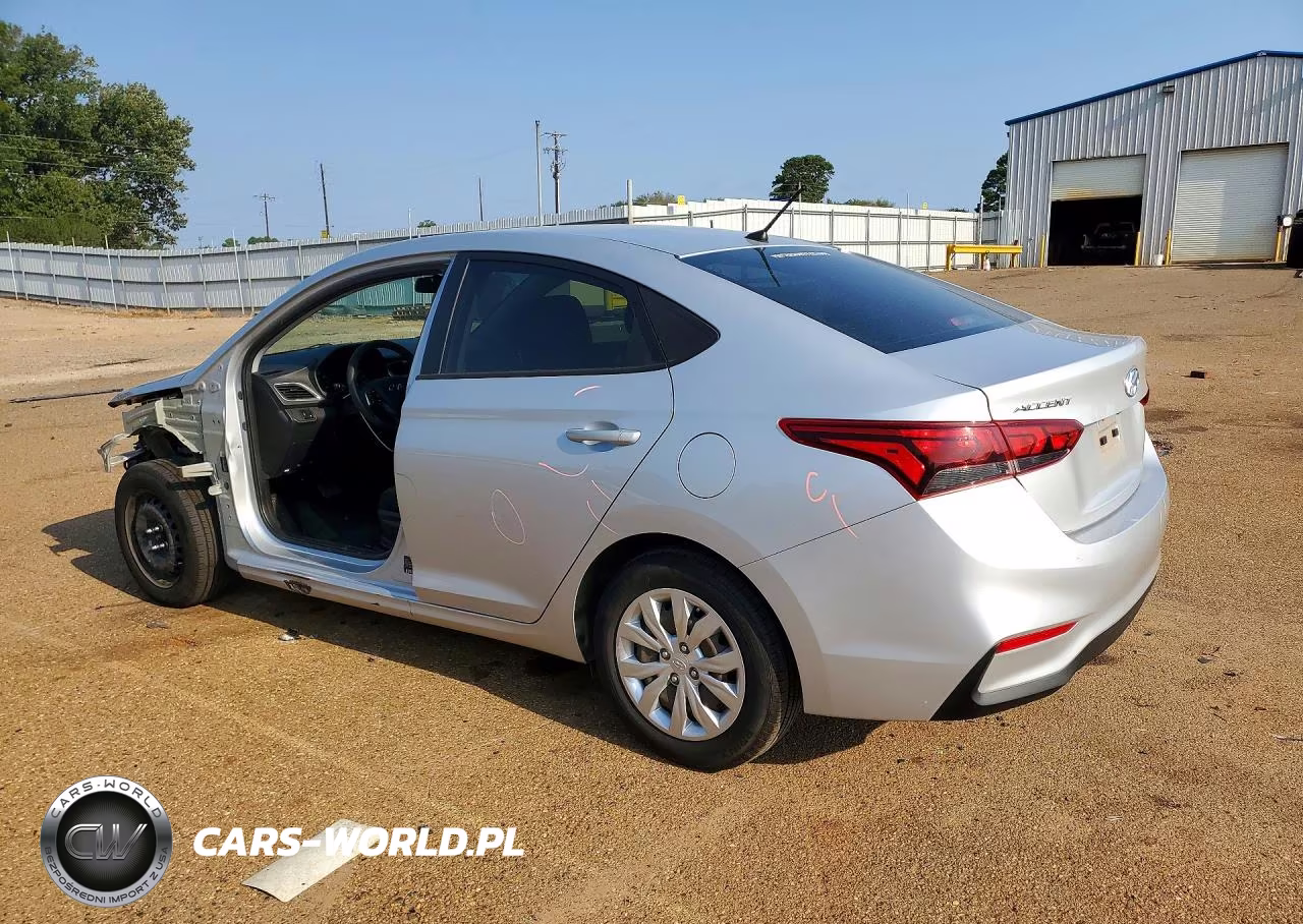 2021 Hyundai Accent Se VIN:3KPC24A60ME147160 - 2
