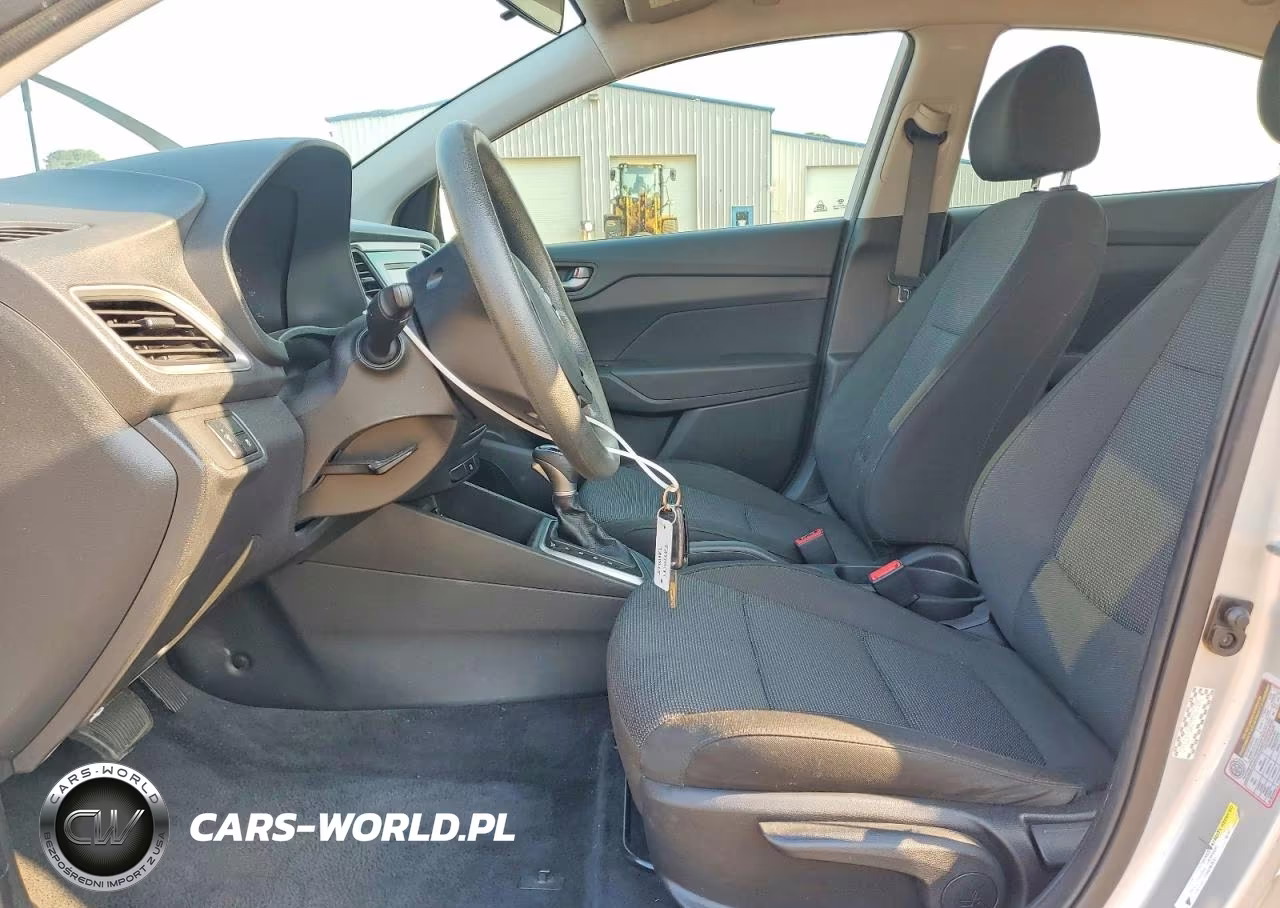 2021 Hyundai Accent Se VIN:3KPC24A60ME147160 - 7