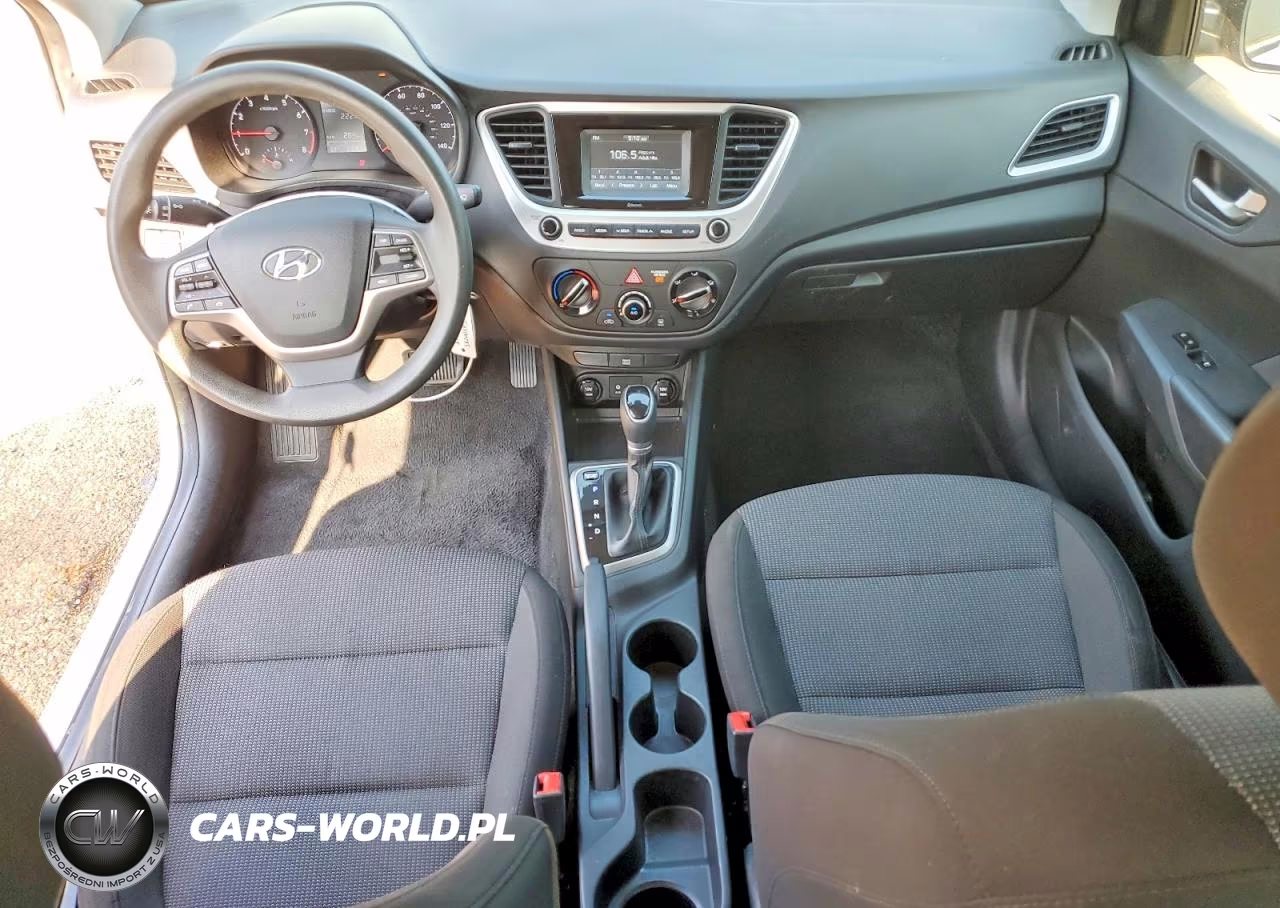 2021 Hyundai Accent Se VIN:3KPC24A60ME147160 - 8