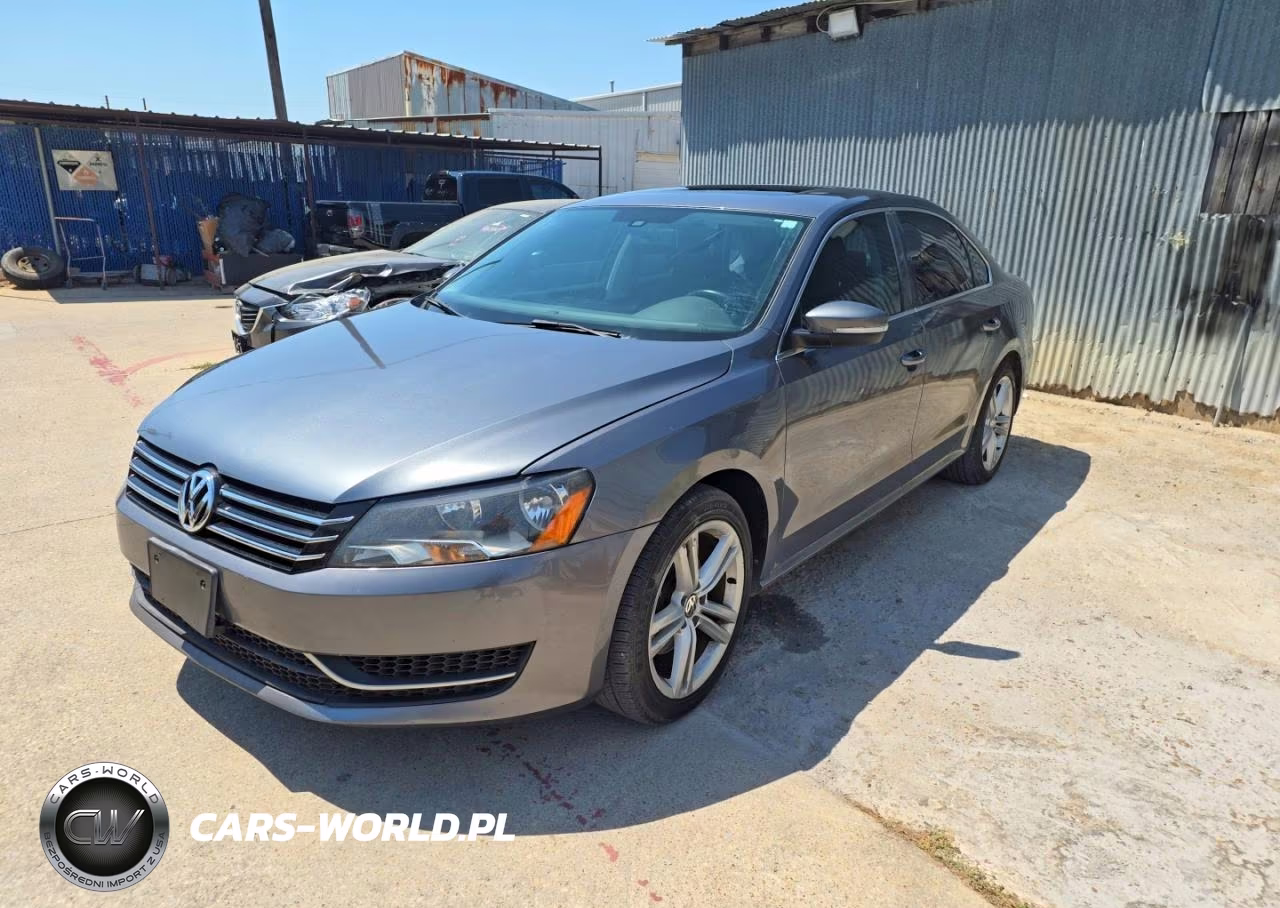 2014 Volkswagen Passat Se VIN:1VWBT7A31EC050605 - 2
