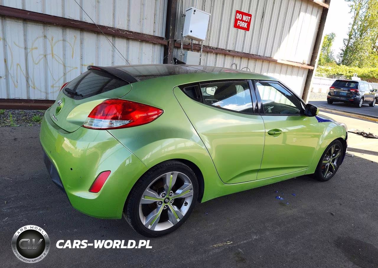 2012 Hyundai Veloster Base VIN:KMHTC6AD0CU028057 - 3
