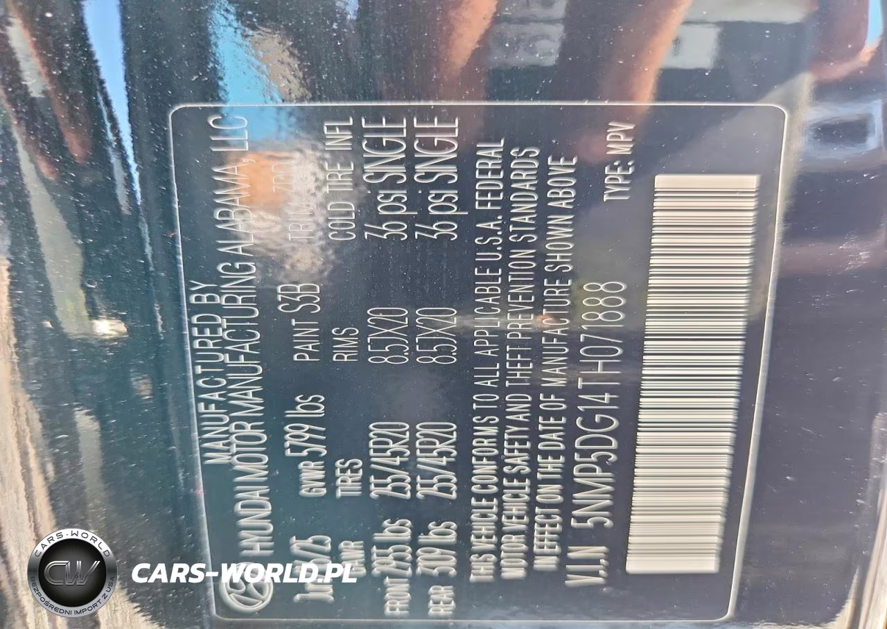 2026 Hyundai Santa Fe Calligraphy VIN:5NMP5DG14TH071888 - 13