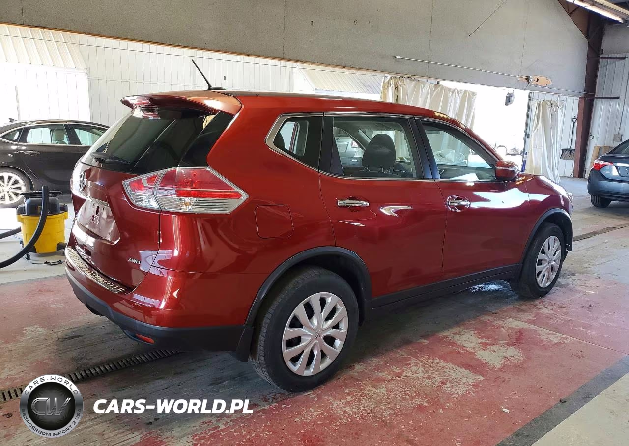 2015 Nissan Rogue S VIN:KNMAT2MV6FP549716 - 3