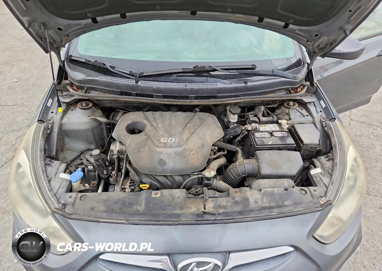 2013 Hyundai Accent Gls VIN:KMHCT4AE0DU298498 - 11