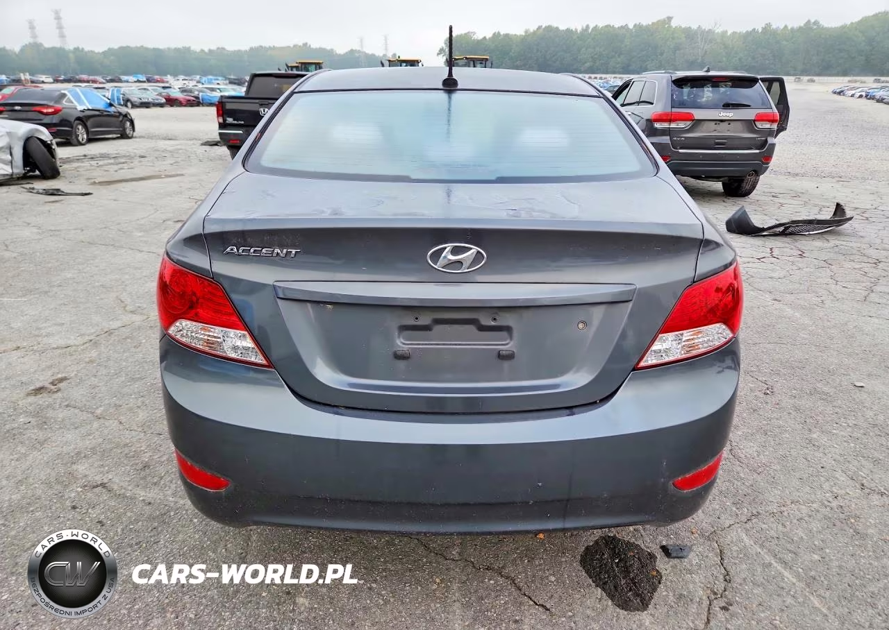 2013 Hyundai Accent Gls VIN:KMHCT4AE0DU298498 - 6