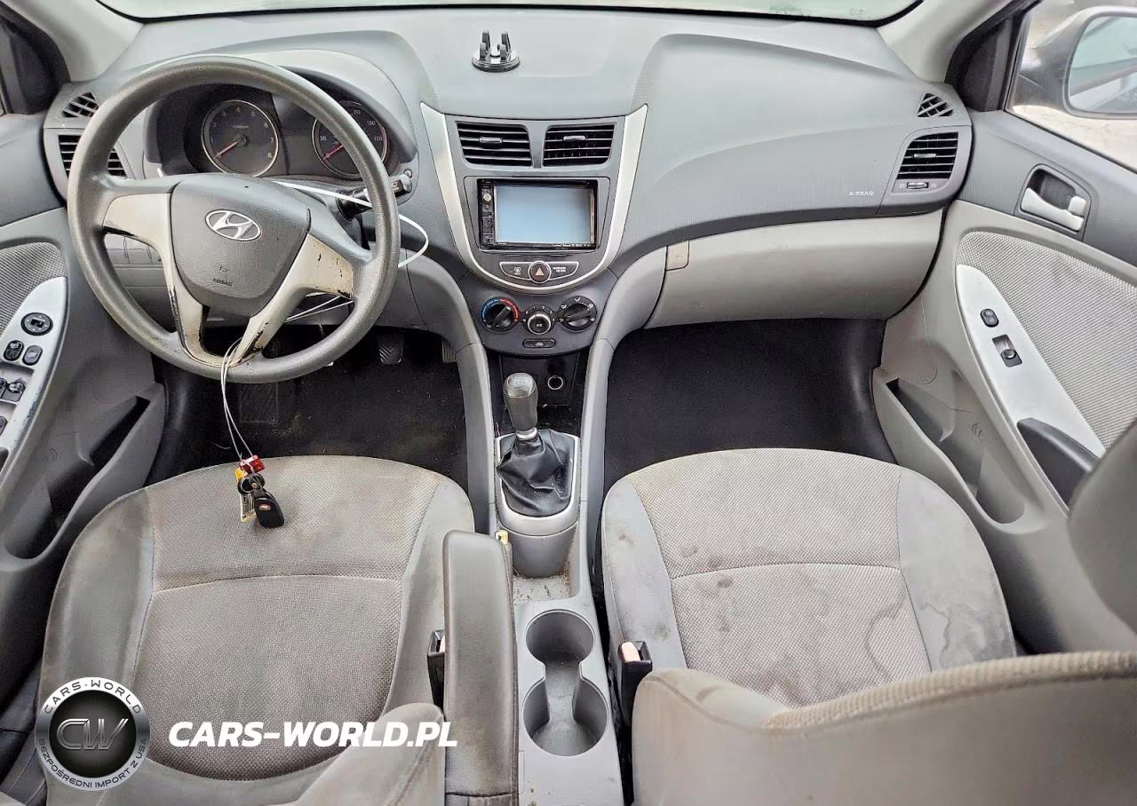 2013 Hyundai Accent Gls VIN:KMHCT4AE0DU298498 - 8