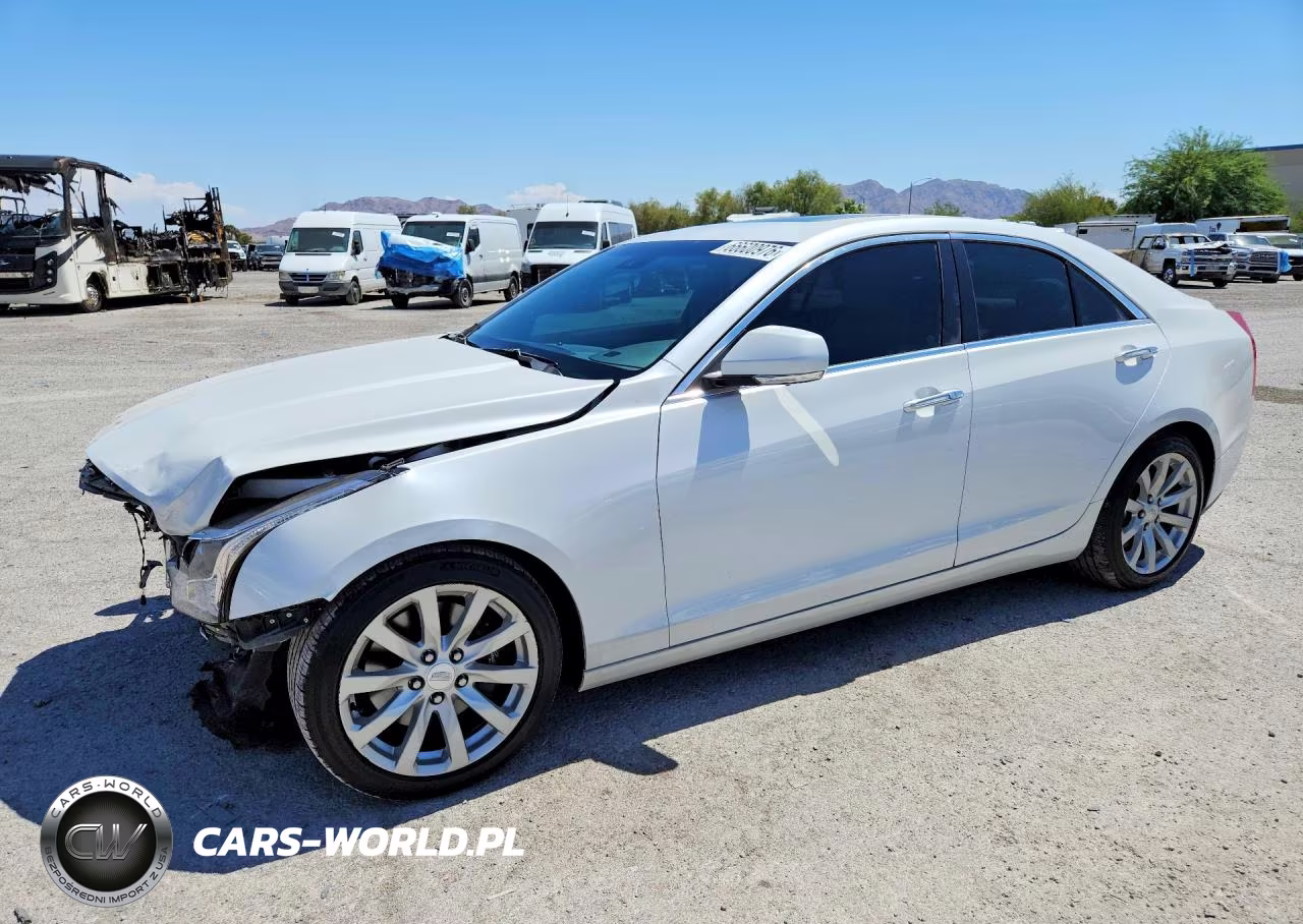 2018 Cadillac Ats Premium Luxury VIN:1G6AC5SS0J0153313 - 1