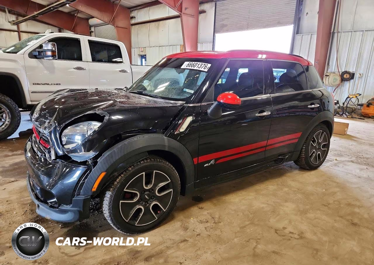 2016 Mini Cooper Countryman Jcw VIN:WMWXD1C52GWS95302 - 1