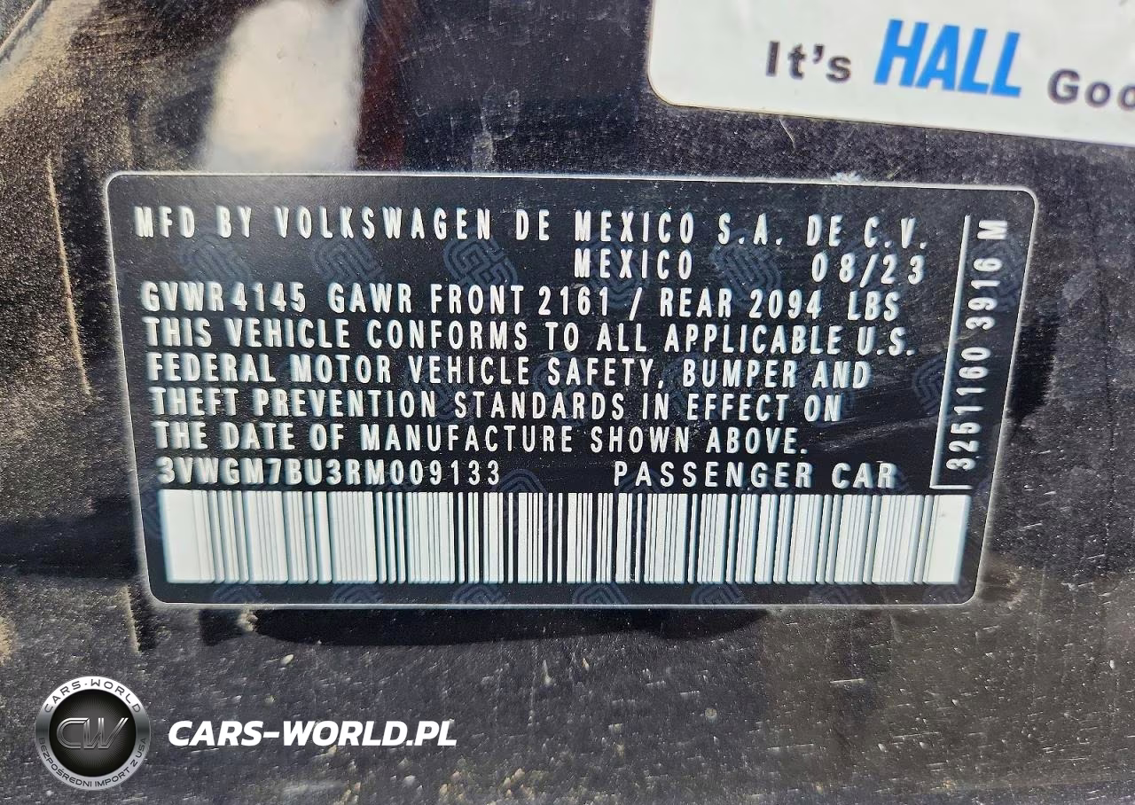 2024 Volkswagen Jetta Sel VIN:3VWGM7BU3RM009133 - 12