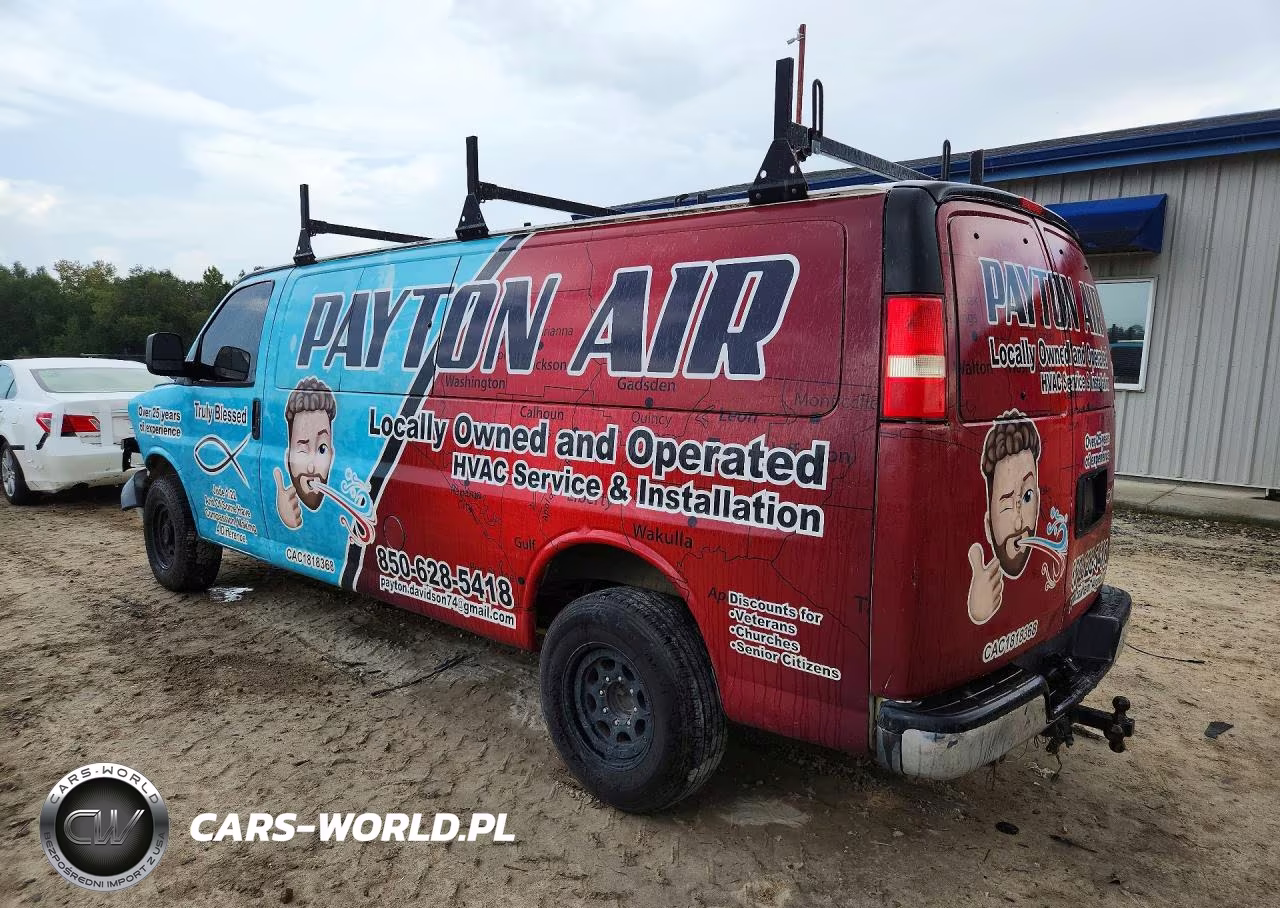 2012 Chevrolet Express G3500 Lt VIN:1GAZG1FG5C1141585 - 2