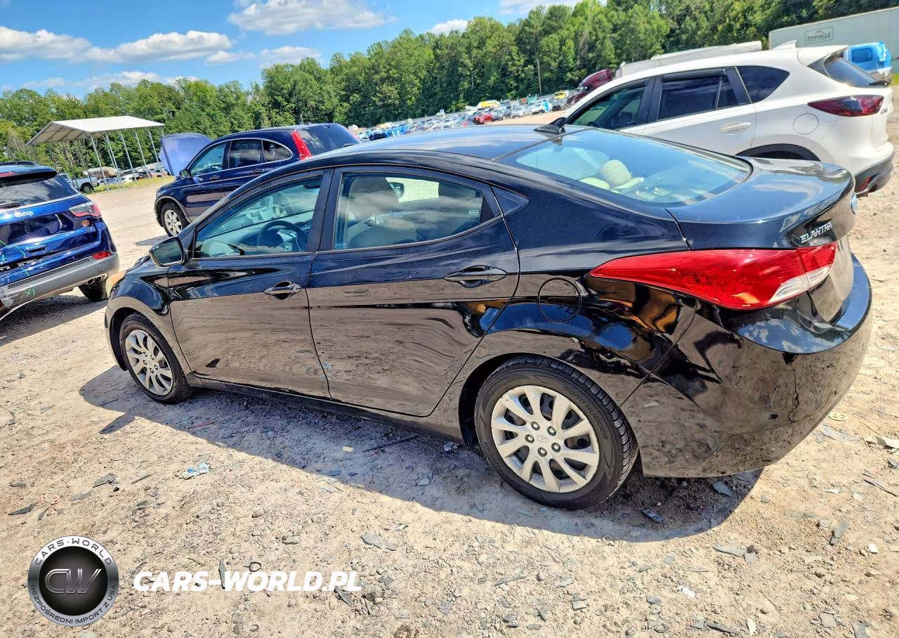 2012 Hyundai Elantra Gls VIN:5NPDH4AE7CH073370 - 2