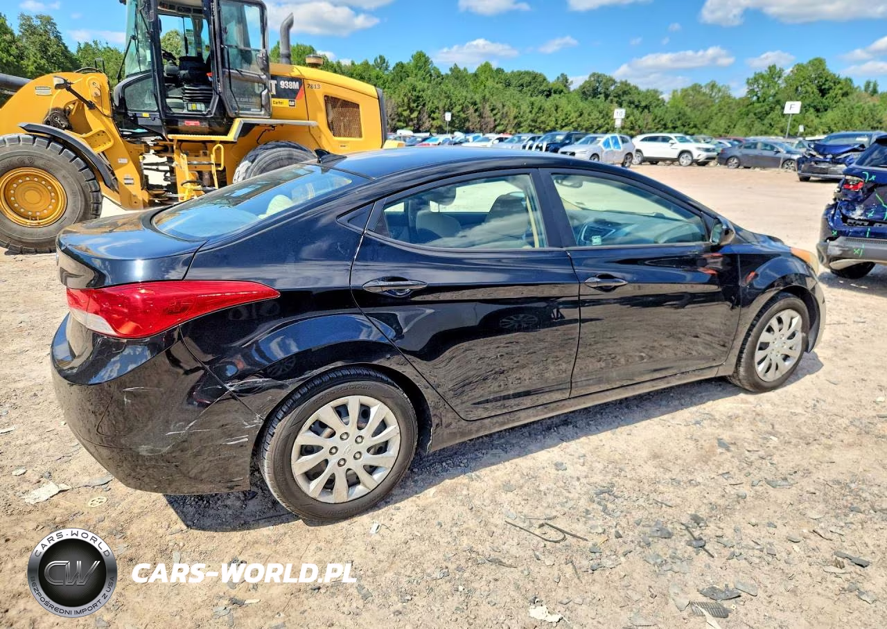 2012 Hyundai Elantra Gls VIN:5NPDH4AE7CH073370 - 3