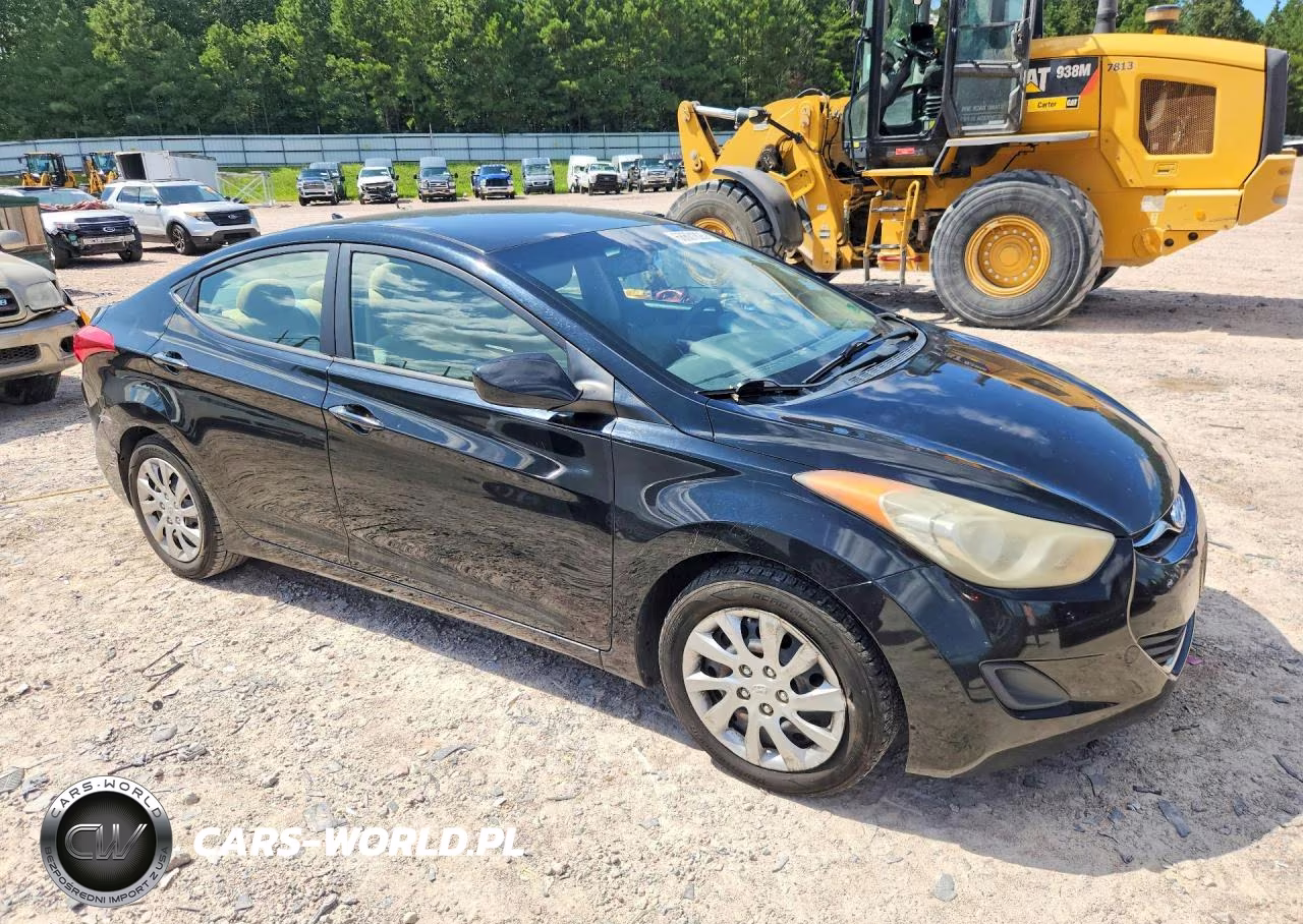 2012 Hyundai Elantra Gls VIN:5NPDH4AE7CH073370 - 4