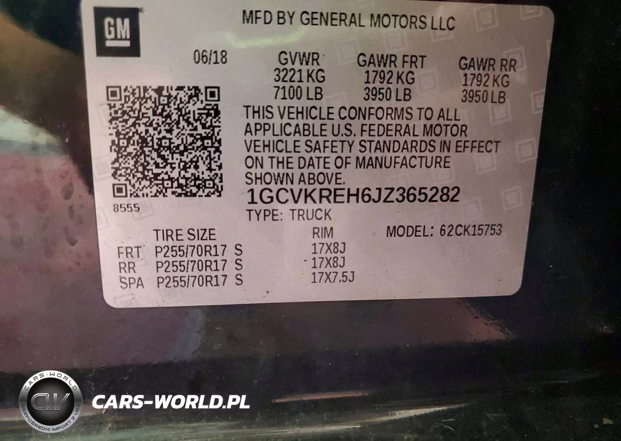 2018 Chevrolet Silverado K1500 Lt VIN:1GCVKREH6JZ365282 - 12