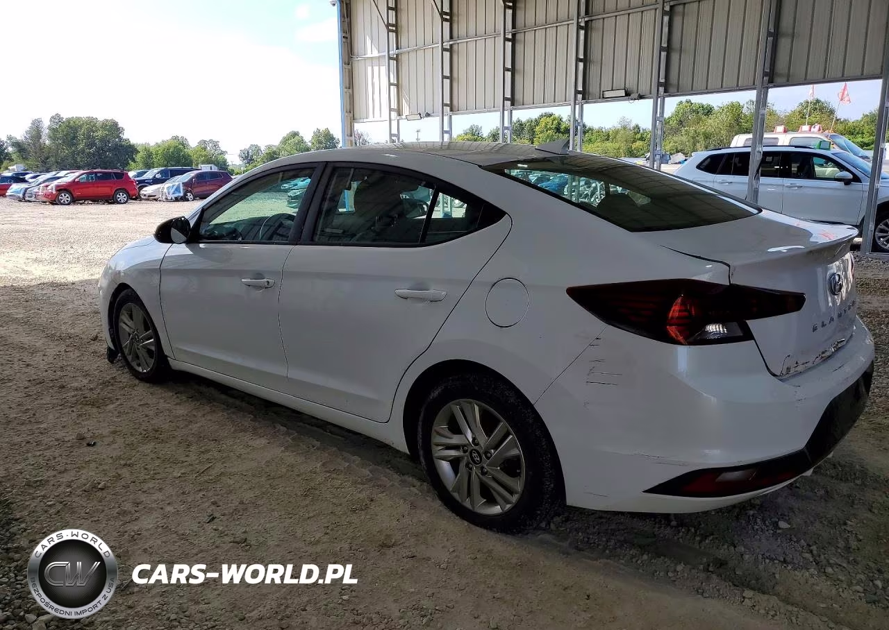 2019 Hyun Elantra Se VIN:5NPD84LF7KH483185 - 2