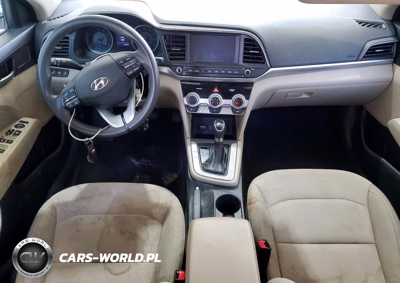 2019 Hyun Elantra Se VIN:5NPD84LF7KH483185 - 8