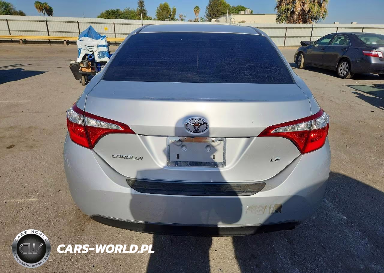 2016 Toyota Corolla Le VIN:5YFBURHE6GP504358 - 6