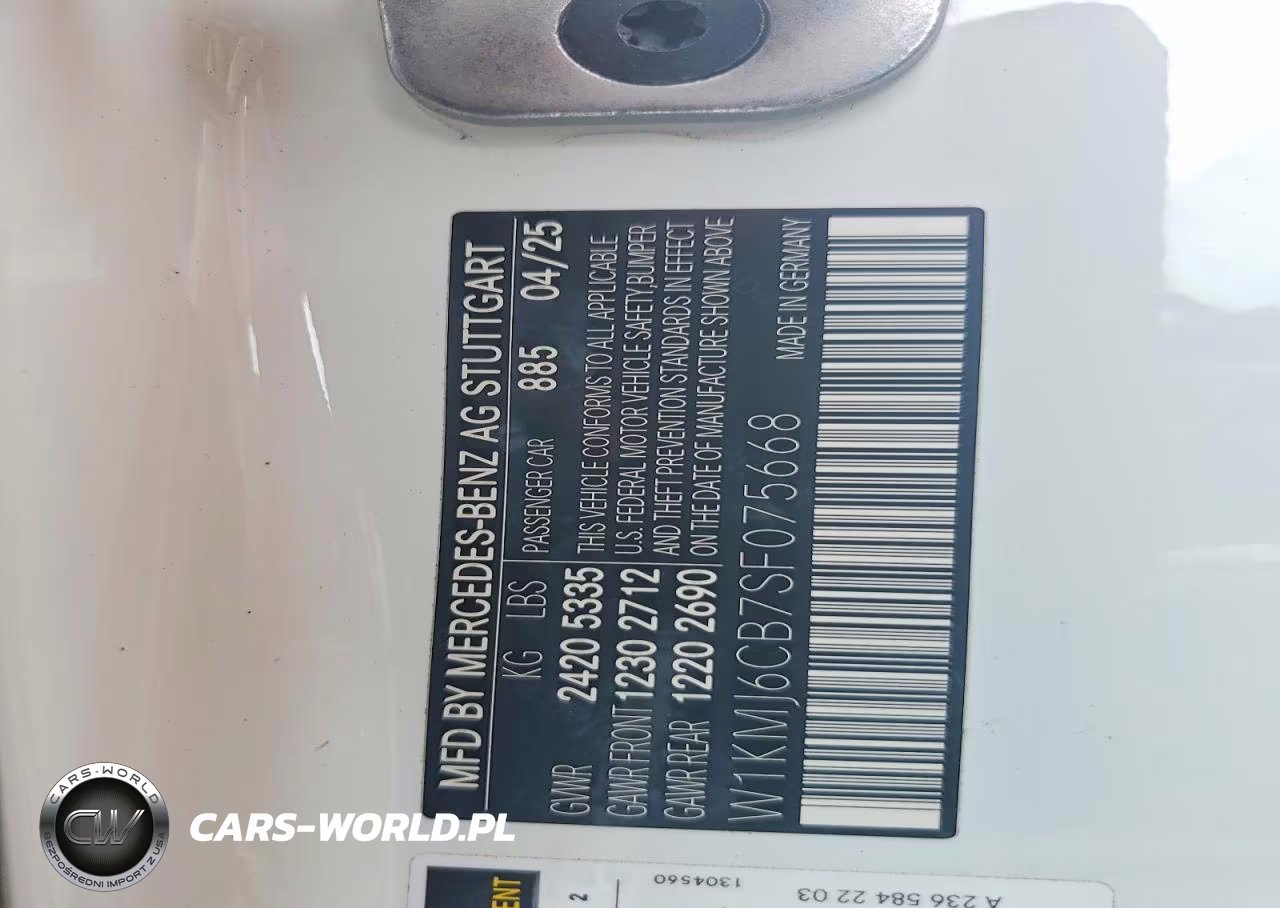 2025 Mercedes-Benz Cle Amg 53 4Matic VIN:W1KMJ6CB7SF075668 - 12