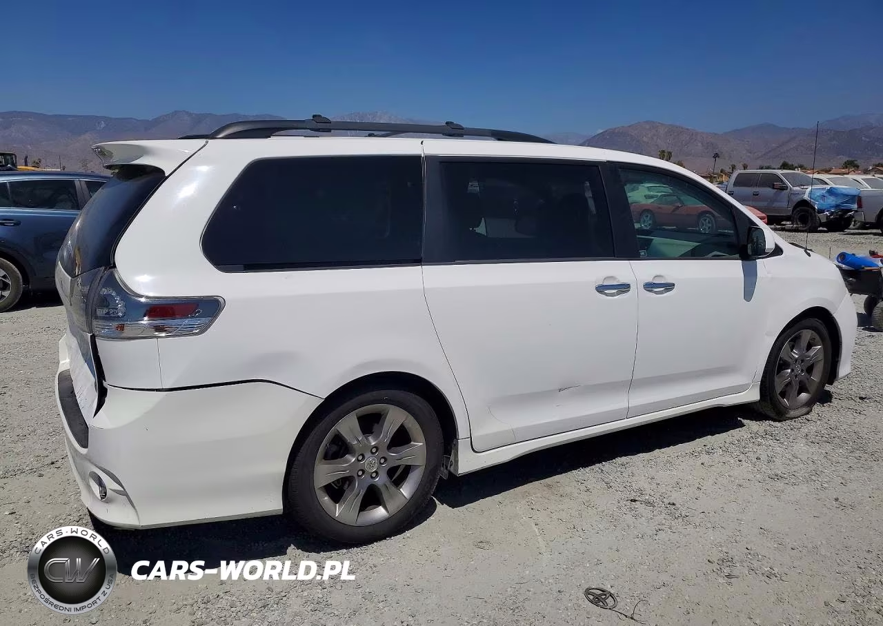 2014 Toyota Sienna Sport VIN:5TDXK3DC0ES467566 - 3