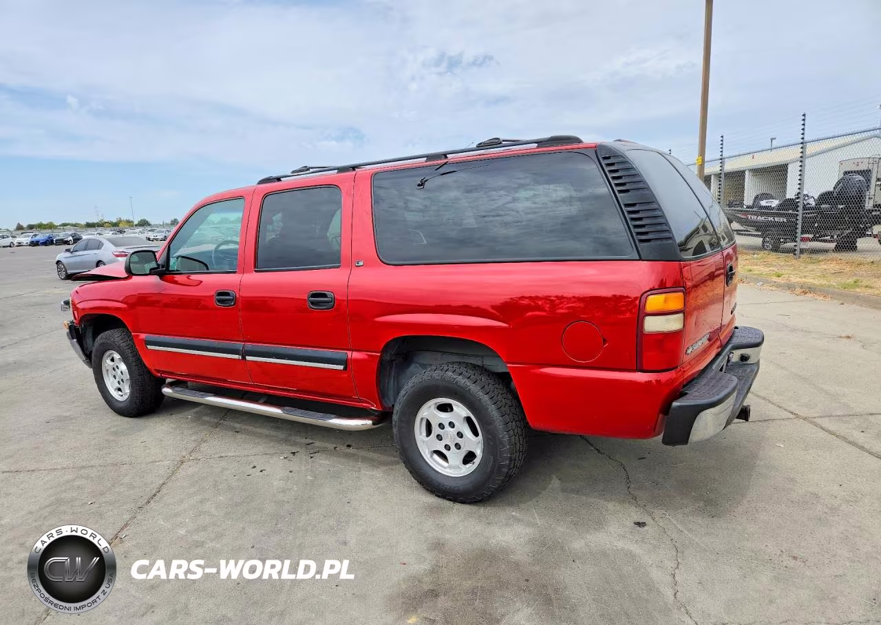 2001 Chevrolet Suburban K1500 VIN:3GNFK16T51G221898 - 2