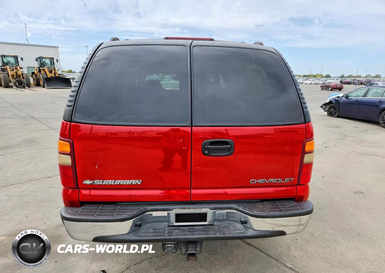 2001 Chevrolet Suburban K1500 VIN:3GNFK16T51G221898 - 6
