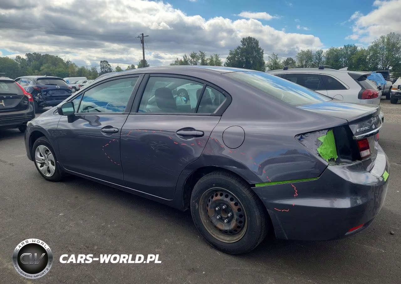2014 Honda Civic Lx VIN:19XFB2F55EE269659 - 2