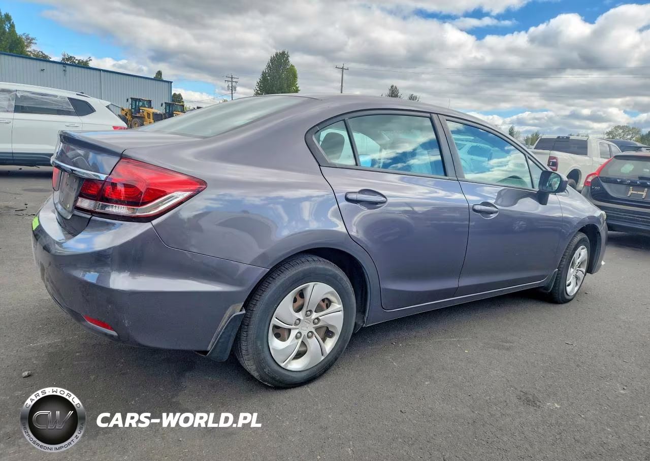 2014 Honda Civic Lx VIN:19XFB2F55EE269659 - 3