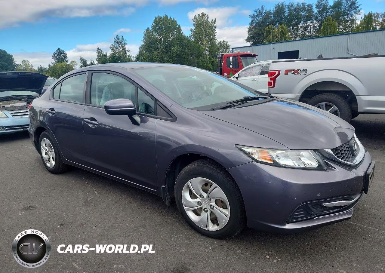 2014 Honda Civic Lx VIN:19XFB2F55EE269659 - 4