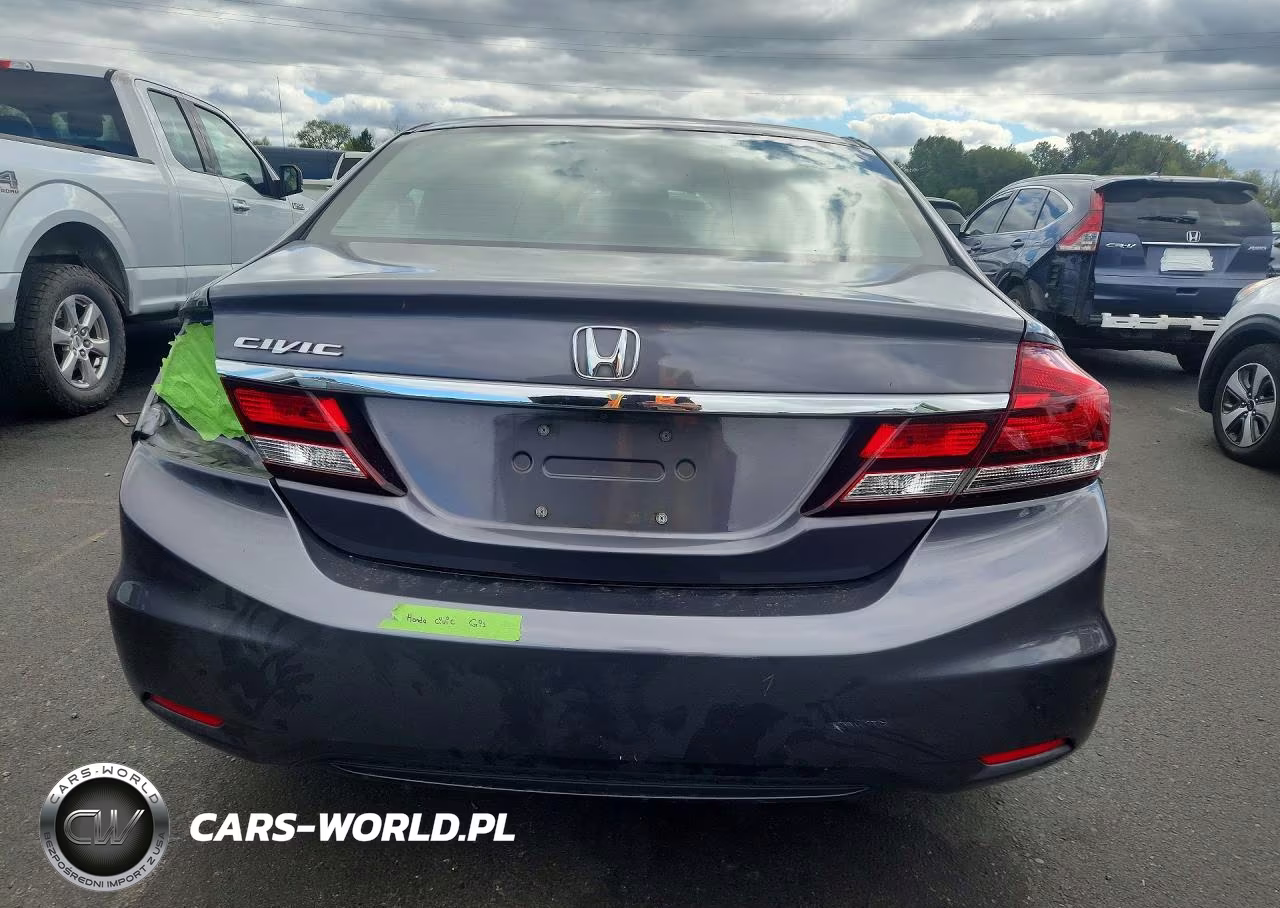 2014 Honda Civic Lx VIN:19XFB2F55EE269659 - 6