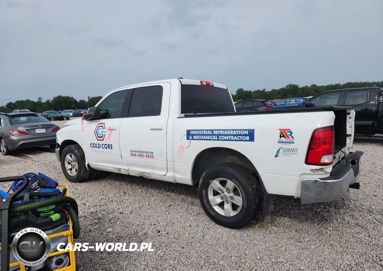 2021 Ram 1500 Classic Slt VIN:1C6RR7LG3MS532567 - 2