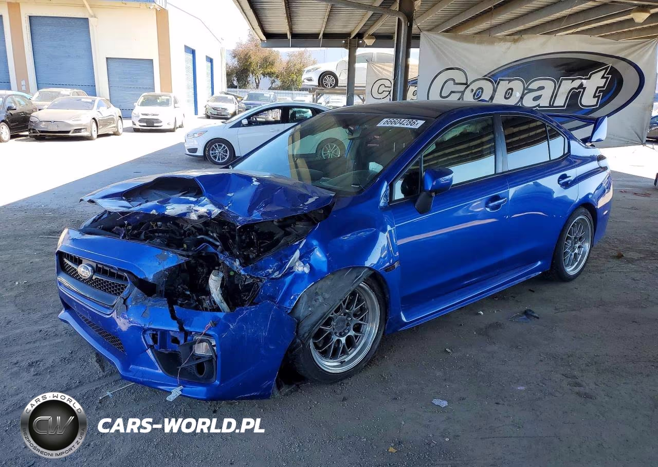 2017 Subaru Wrx VIN:JF1VA1B67H9826853 - 1