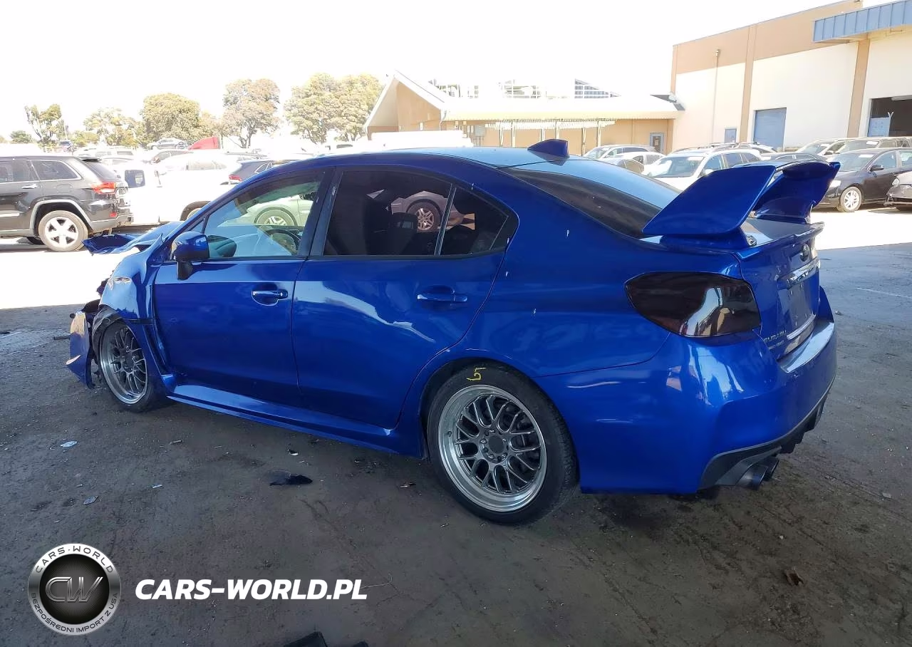 2017 Subaru Wrx VIN:JF1VA1B67H9826853 - 2