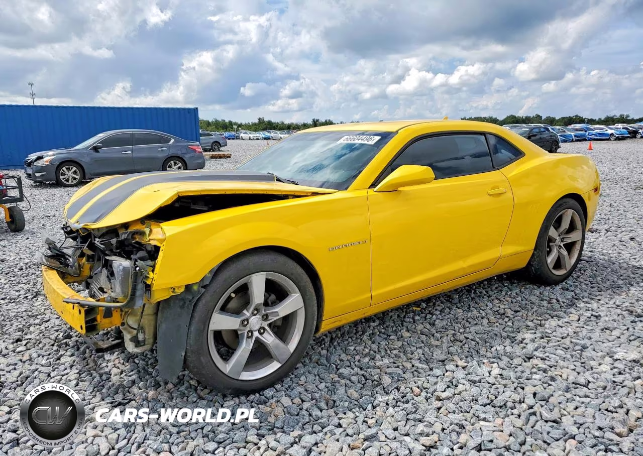 2012 Chevrolet Camaro Lt VIN:2G1FC1E35C9180086 - 1