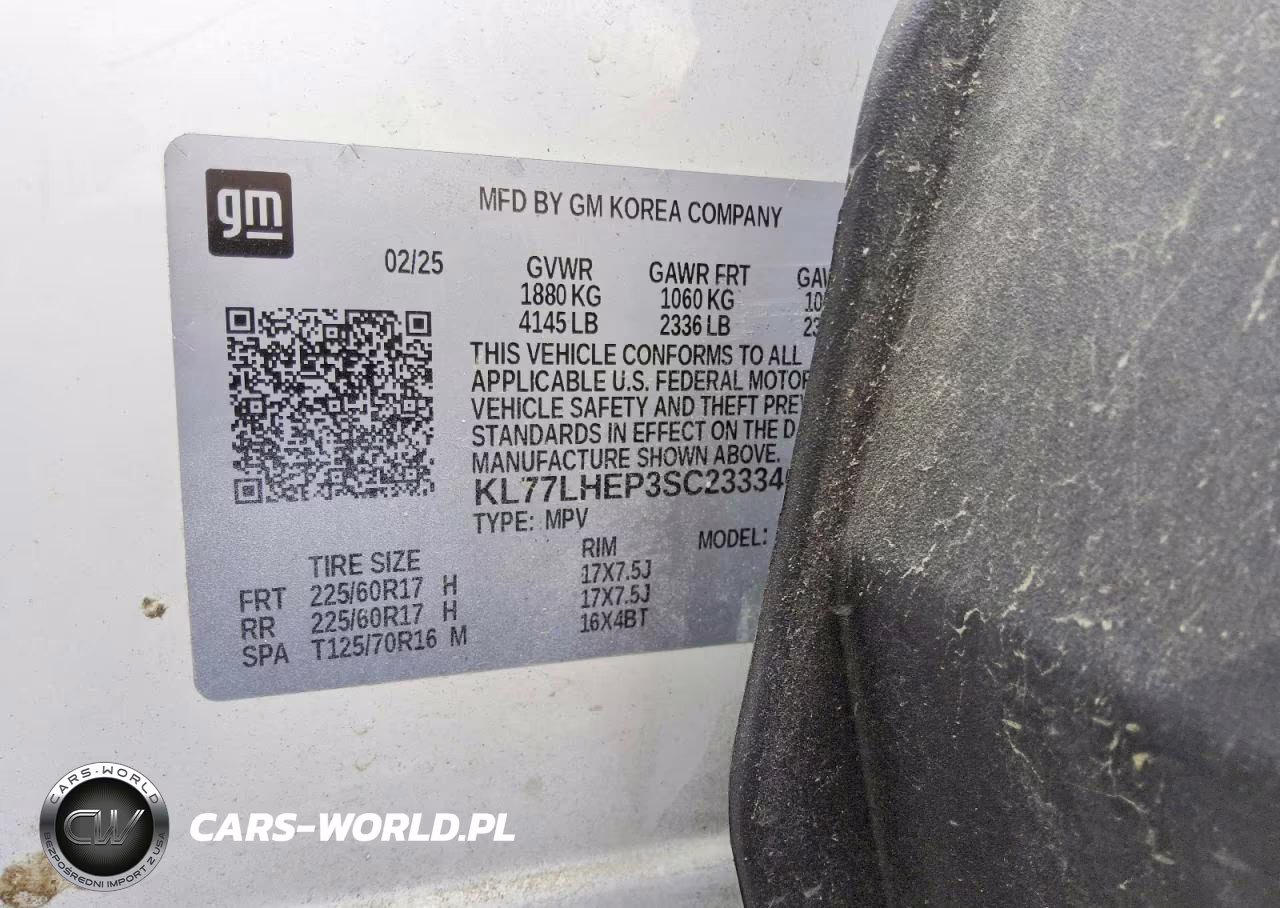 2025 Chevrolet Trax 1Lt VIN:KL77LHEP3SC233346 - 13
