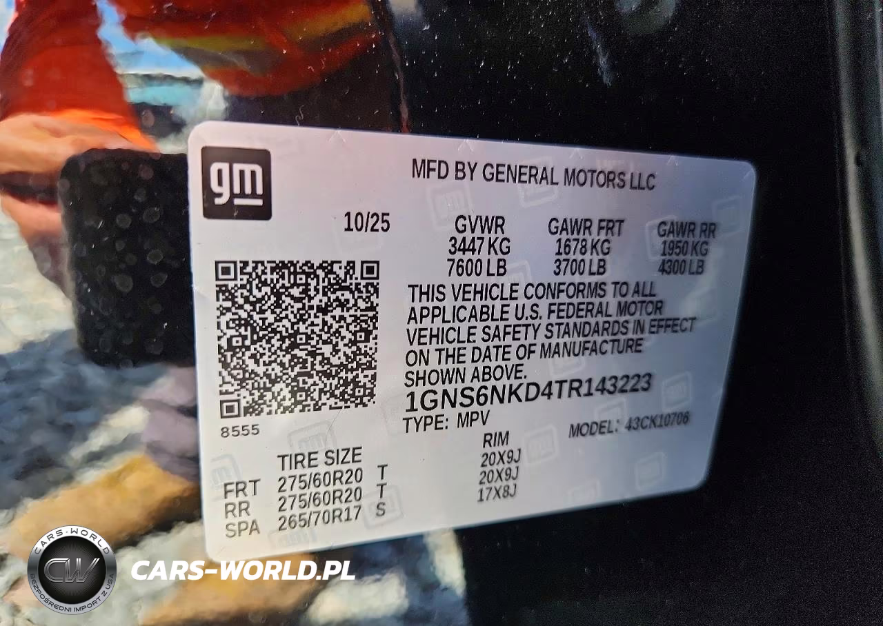 2026 Chevrolet Tahoe K1500 Lt VIN:1GNS6NKD4TR143223 - 13