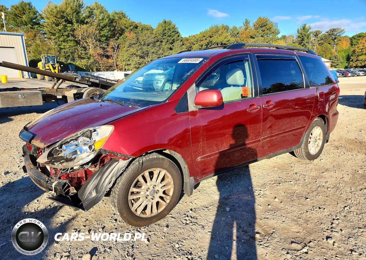 2009 Toyota Sienna Xle VIN:5TDZK22C59S244709 - 1
