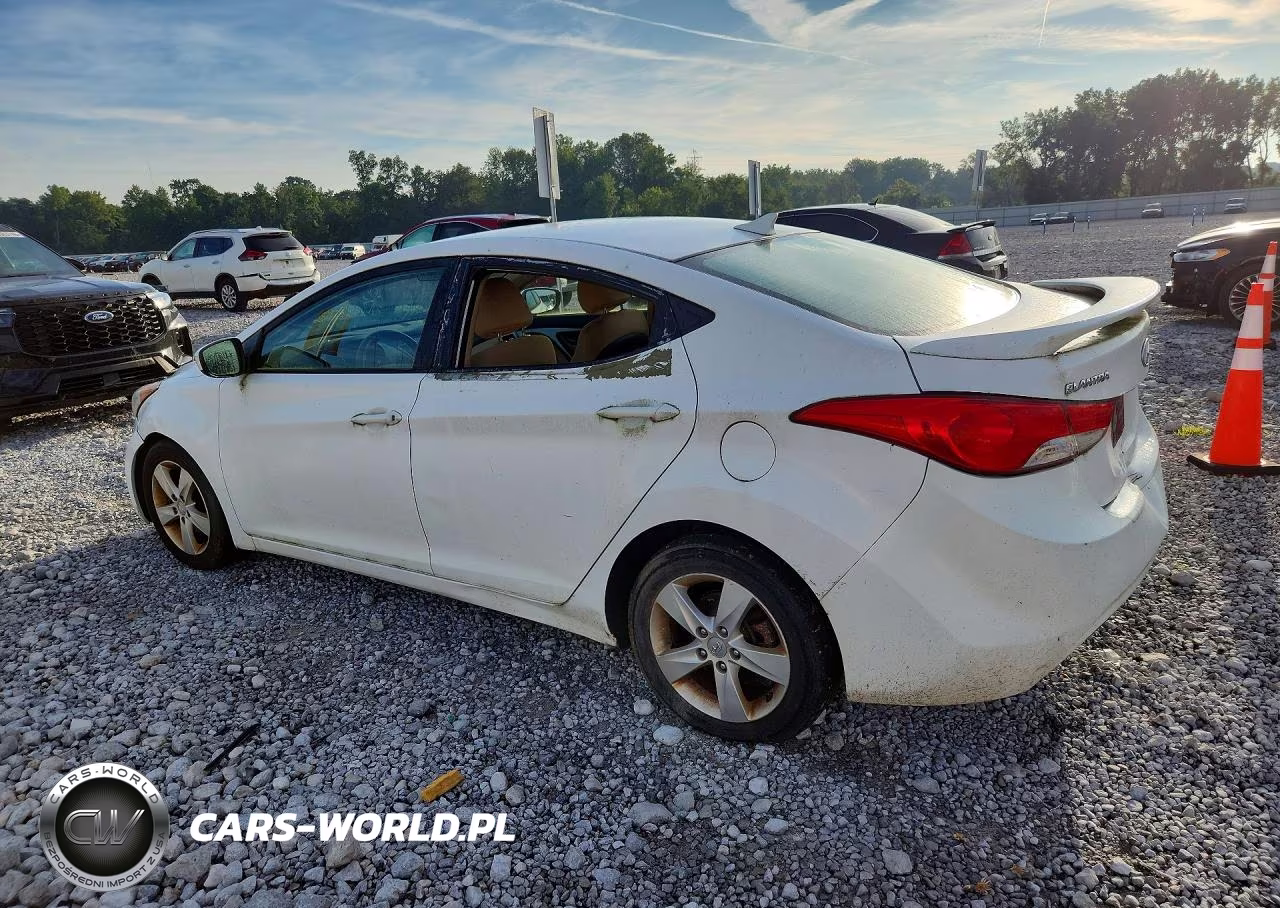 2013 Hyundai Elantra Gls VIN:5NPDH4AE8DH376885 - 2