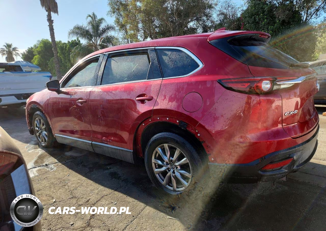 2016 Mazda Cx-9 Touring VIN:JM3TCACY3G0123336 - 2