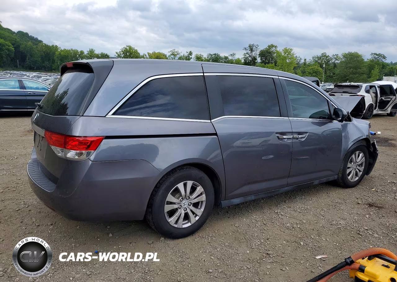 2014 Honda Odyssey Exl VIN:5FNRL5H60EB058347 - 3