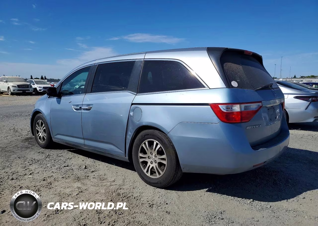 2012 Honda Odyssey Exl VIN:5FNRL5H67CB125698 - 2