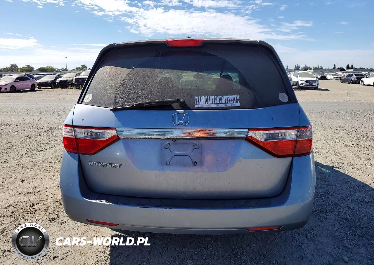 2012 Honda Odyssey Exl VIN:5FNRL5H67CB125698 - 6