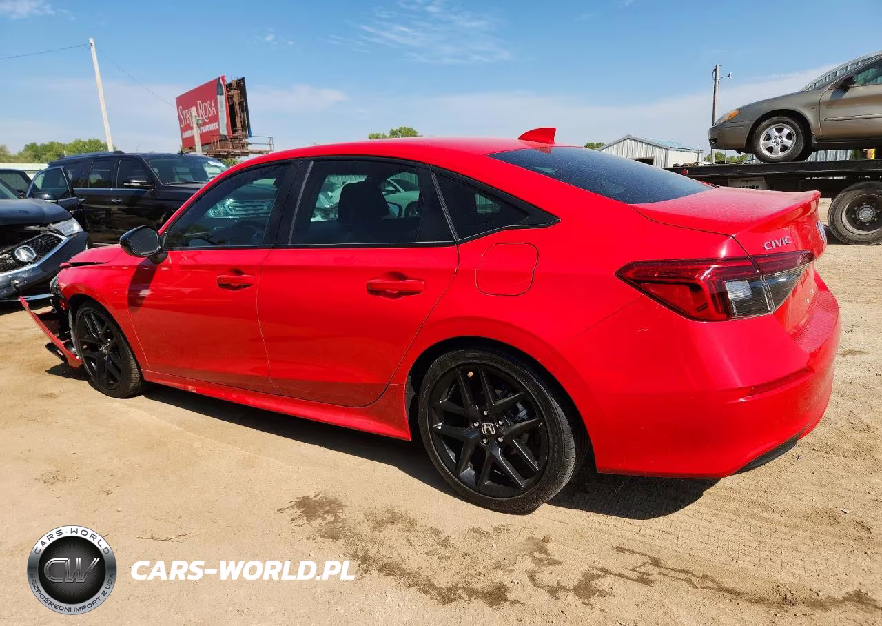 2024 Honda Civic Sport VIN:2HGFE2F56RH530123 - 2