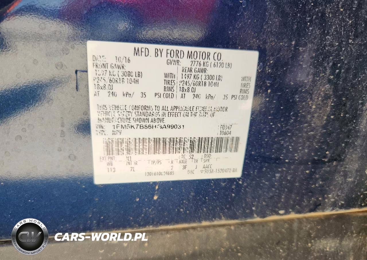2017 Ford Explorer VIN:1FM5K7B86HGA99031 - 13
