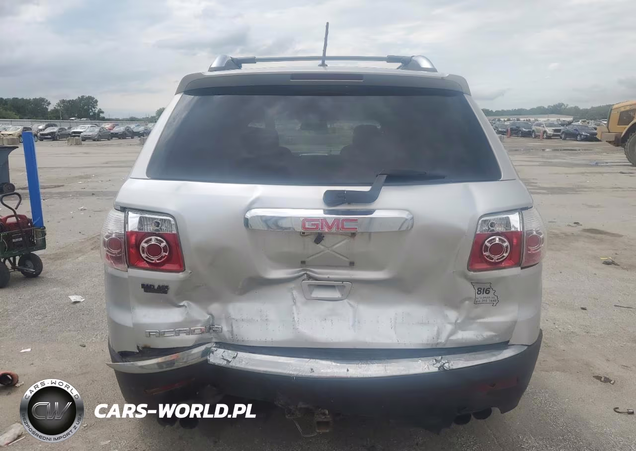 2009 GMC Acadia Sle VIN:1GKER13D99J143654 - 6