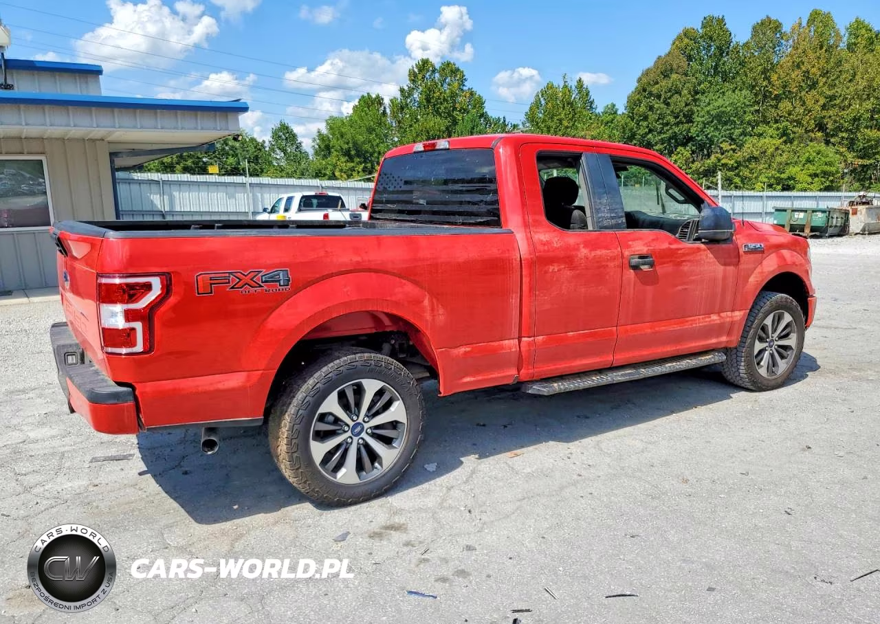 2019 Ford F150 Super Cab VIN:1FTFX1E54KKE75027 - 3
