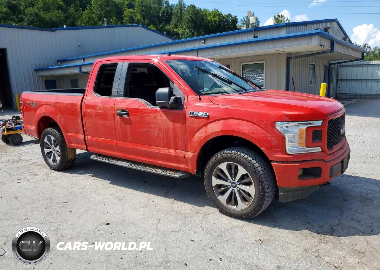 2019 Ford F150 Super Cab VIN:1FTFX1E54KKE75027 - 4