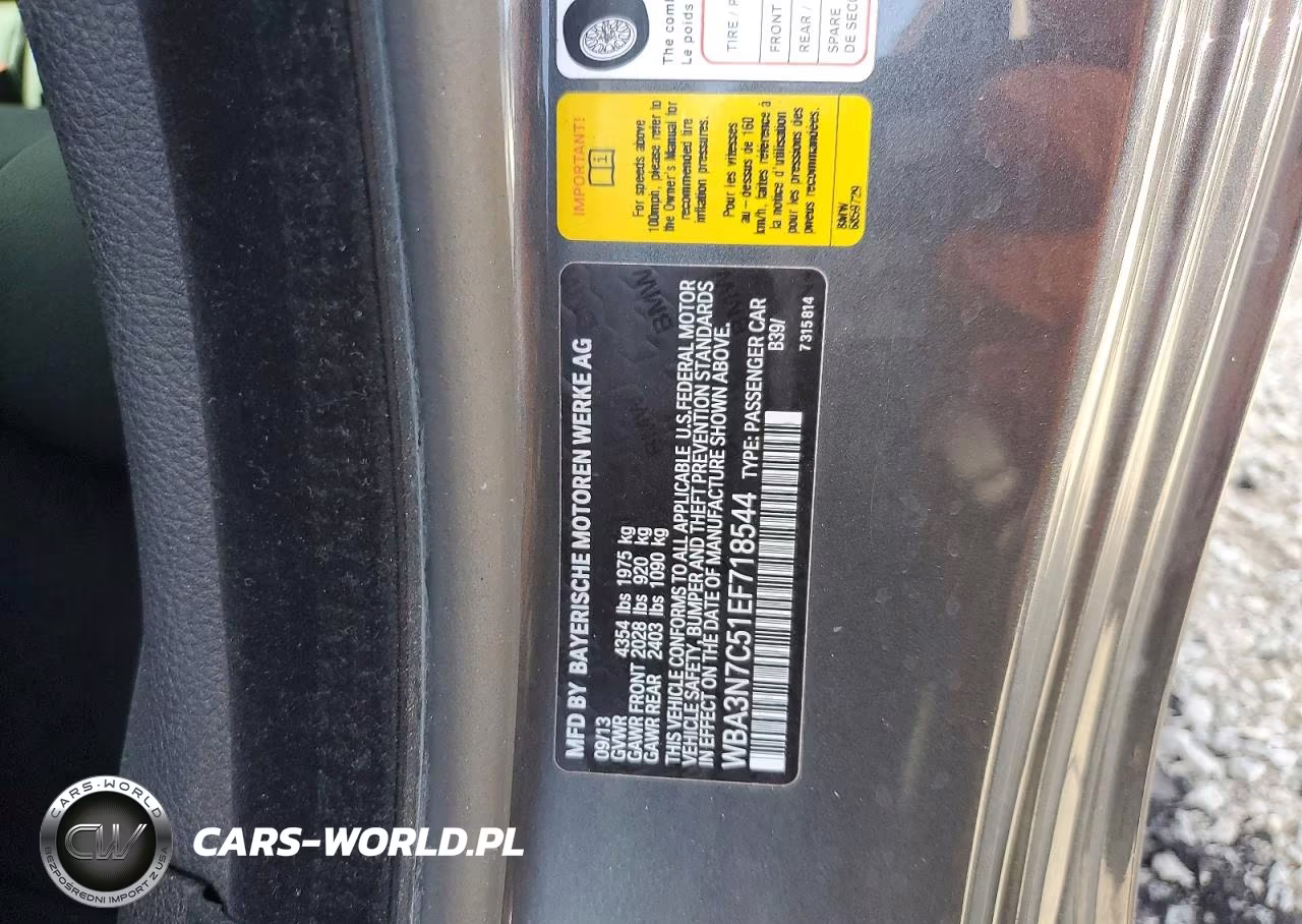 2014 BMW 428 I VIN:WBA3N7C51EF718544 - 12