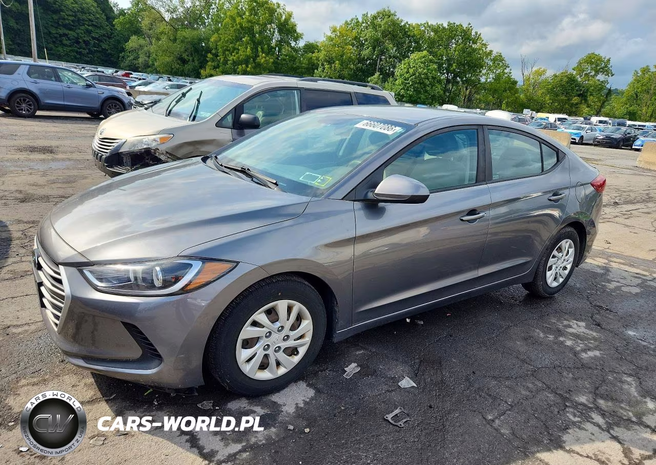 2018 Hyundai Elantra Se VIN:5NPD74LF1JH374626 - 1