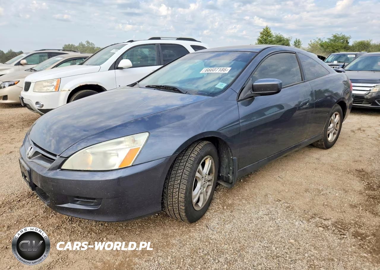 2007 Honda Accord Ex VIN:1HGCM72607A018564 - 1