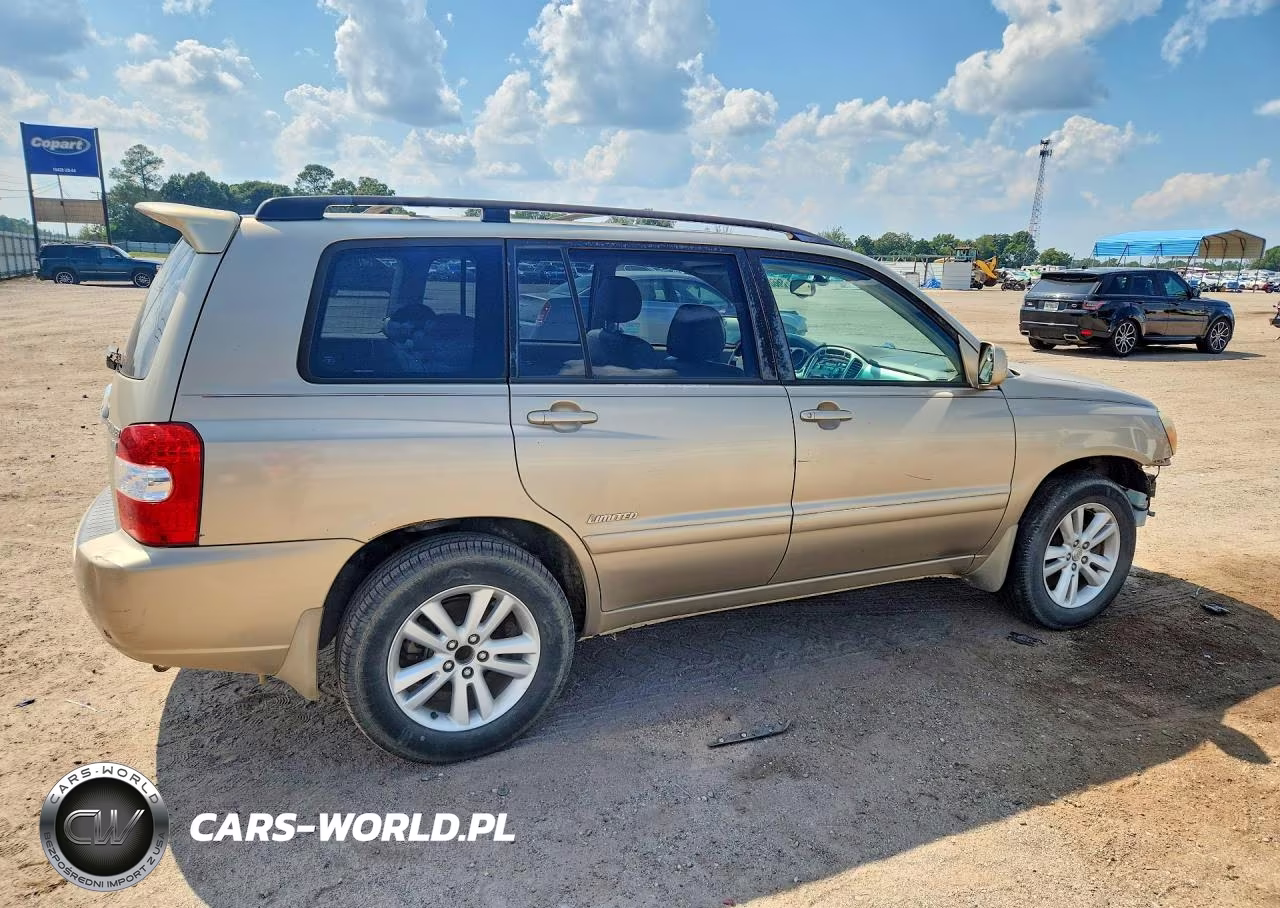 2006 Toyota Highlander Hybrid VIN:JTEDW21AX60011501 - 3